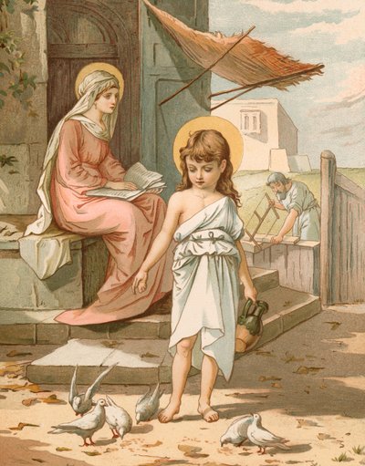O Iesu, a o tamaitiiti, o loo taaalo ma lupe av John Lawson