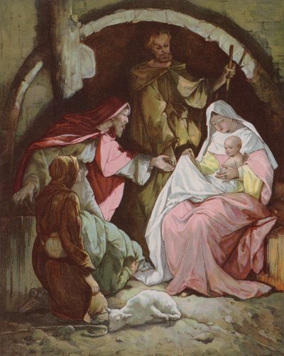 De vise männen hittar Jesusbarnet av John Lawson