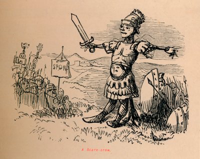 En skräckkråka, 1852 av John Leech