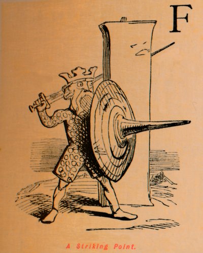 En slående punkt, c1860, c1860. av John Leech