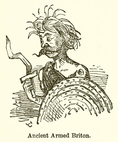 Forntida beväpnad britt av John Leech