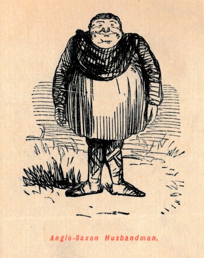 anglosaxisk husbonde, c1860, c1860 av John Leech
