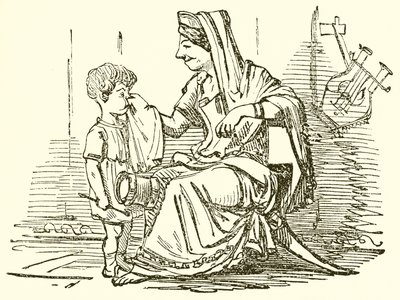 Cornelia, Gracchis moder av John Leech