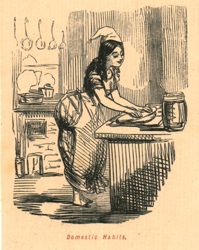 Hushållsvanor, 1897. av John Leech