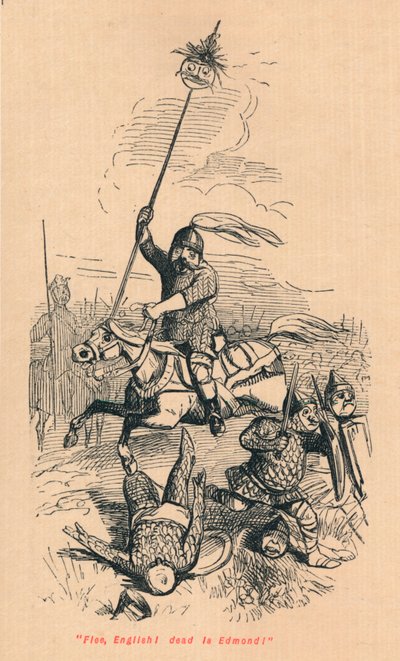 Fly, engelska! Död är Edmond!, c1860, c1860 av John Leech