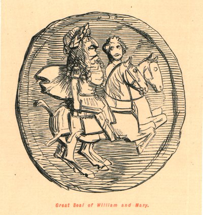 William och Marys stora sigill, 1897. av John Leech