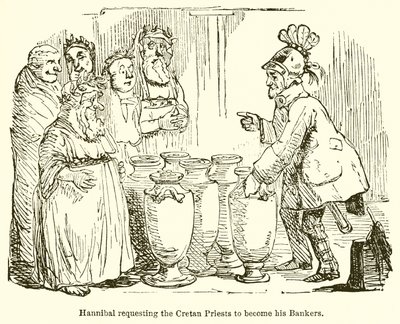 Hannibal ber de kretensiska prästerna att bli hans bankirer av John Leech