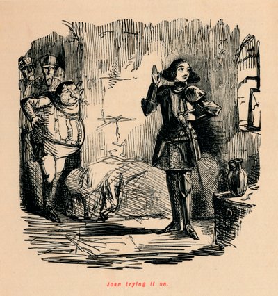 Joan provar det, av John Leech