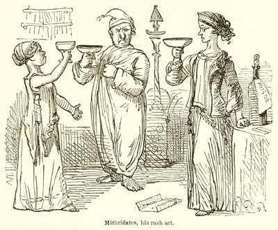 Mithridates, hans förhastade handling av John Leech