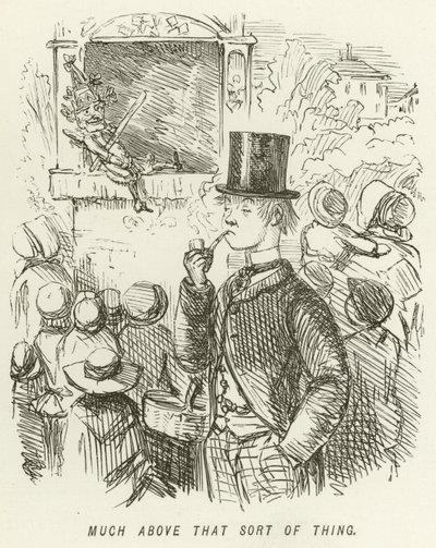 Mycket över den sortens sak av John Leech