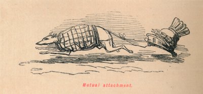Ömsesidigt fäste, 1852 av John Leech