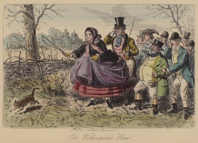 Gammal Wotherspoons Hare! av John Leech
