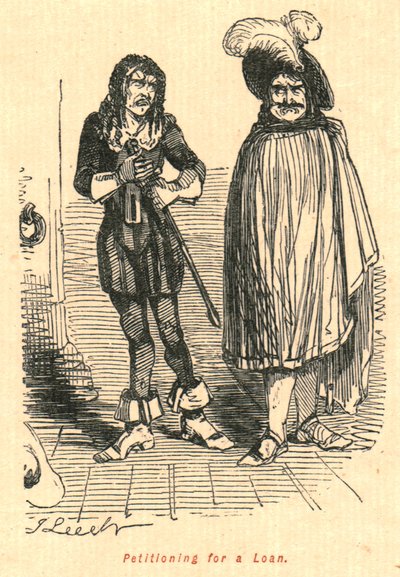 Ansökan om ett lån, 1897. av John Leech