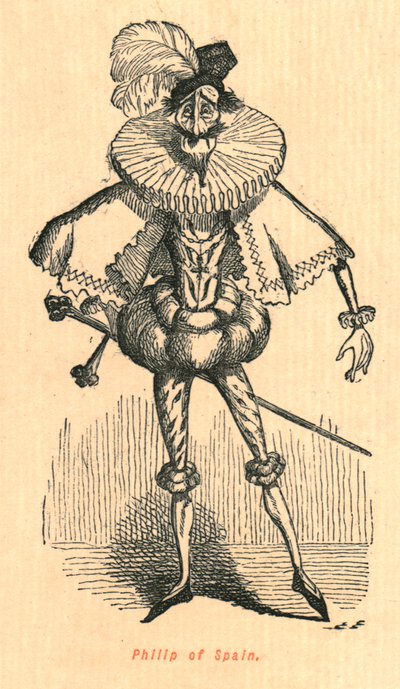 Filip av Spanien, 1897. av John Leech