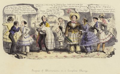 Bloomerisms framsteg, eller en fullständig förändring av John Leech