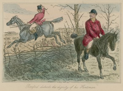 Romford stör sin jägmästares värdighet av John Leech