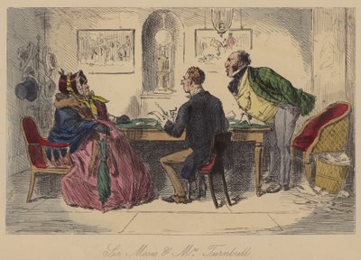 Sir Moses och Mrs Turnbull av John Leech