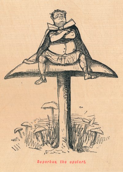 Superbus, uppkomlingen, 1852 av John Leech