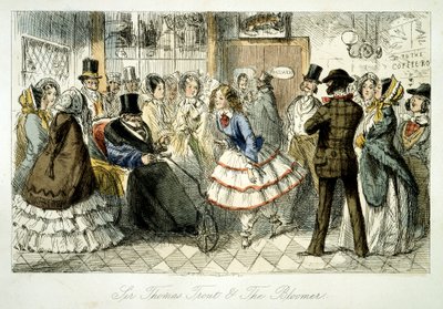 Tar vattnet vid Handley Spa, 1845 av John Leech