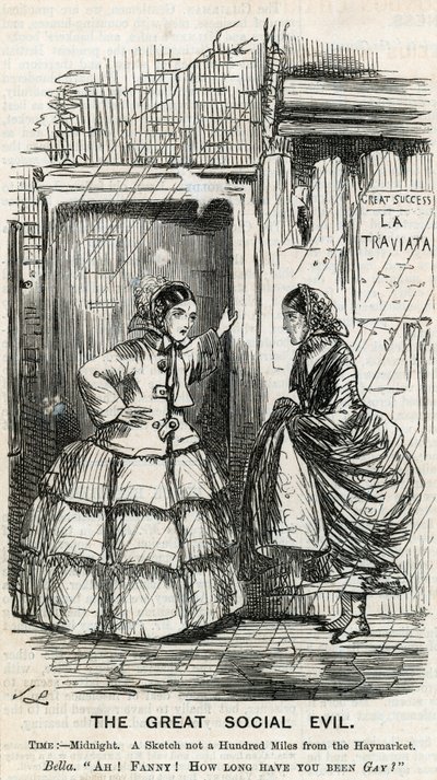 Den stora sociala ondskan (gravyr) av John Leech