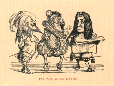 Stuarternas trio, 1897. av John Leech