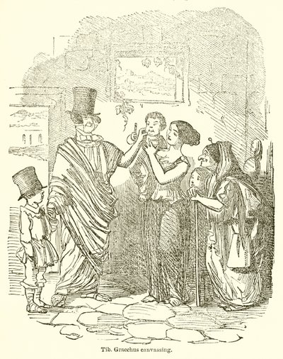 Tib. Gracchus Canvassing av John Leech
