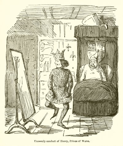 Oskönt uppförande av Henry, Prince of Wales av John Leech