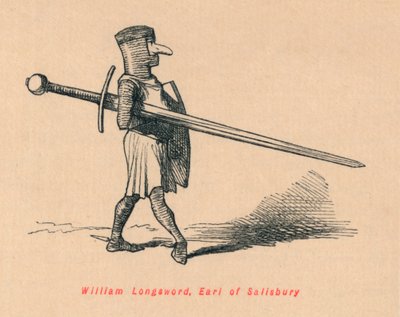 William Longsword, Earl of Salisbury, c1860, c1860 av John Leech
