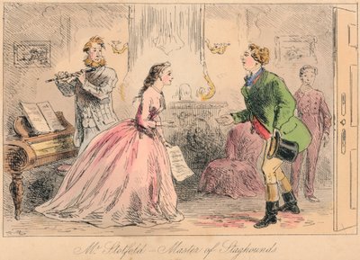Mr. Stotford - Master of Staghounds, 1865. Konstnärer: John Leech, Hablot Knight Browne. av John Leech and Hablot Knight Browne