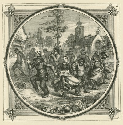 Cripple kommer alltid att leda dansen (gravyr) av John Leighton