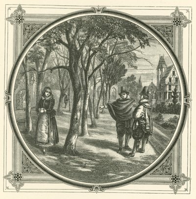 Skynda på fritiden (gravyr) av John Leighton