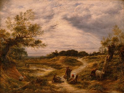 Hampstead Heath, ca 1855-56 (olja på duk) av John Linnell
