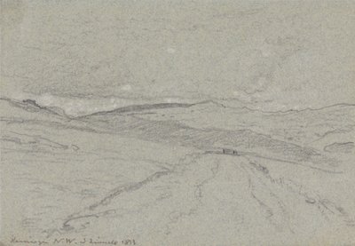Mountain View i norra Wales av John Linnell