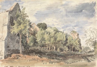 Netley Abbey av John Linnell