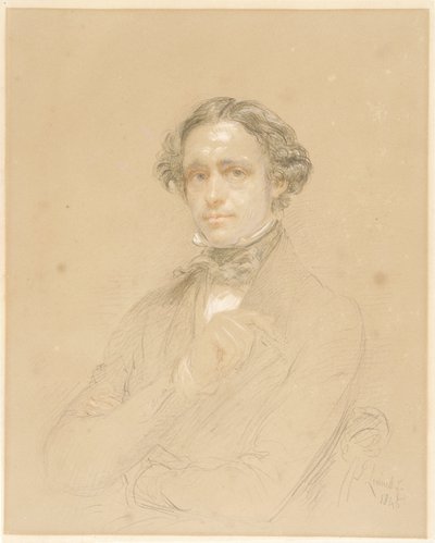 Porträtt av en herre av John Linnell