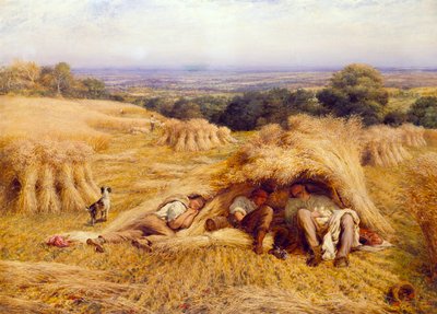 Middagsvilan, 1862 av John Linnell