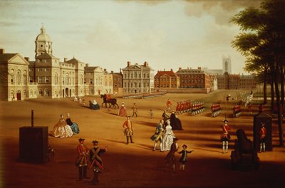 The 2nd Footguards (Coldstream) på Parade at Horse Guards