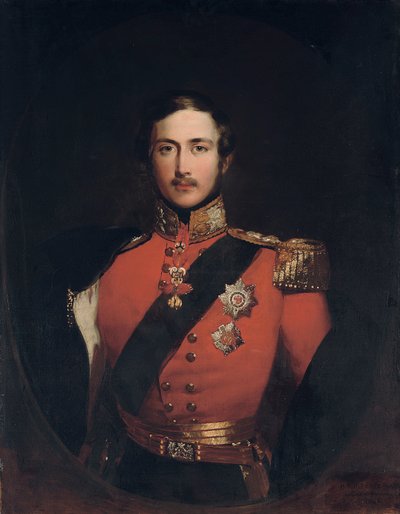 Porträtt av Prins Albert, 1842 av John Lucas