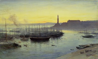 Genua, 1904 av John MacWhirter