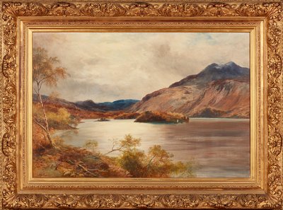 Loch Katrine (olja på duk) av John MacWhirter