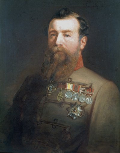 Brigadgeneral Sir Harry Lumsden CB (1821-96) c.1866 av John Maclaren Barclay