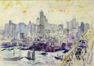 Brooklyn Bridge, New York av John Marin