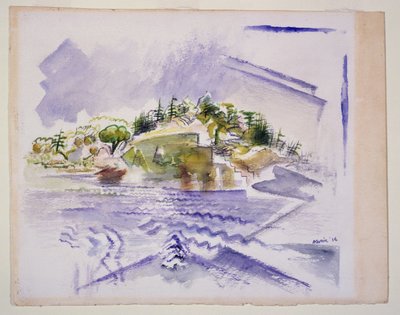Deer Isle av John Marin