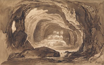 Sarahs begravning av John Martin