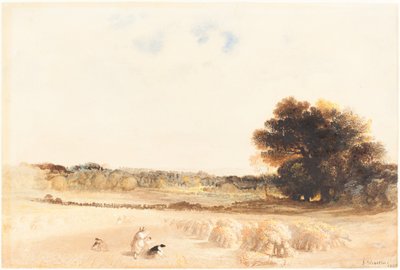 Plockare i vetefältet av John Martin