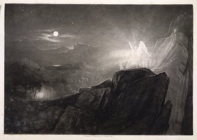 Illustration från Paradise Lost av John Martin