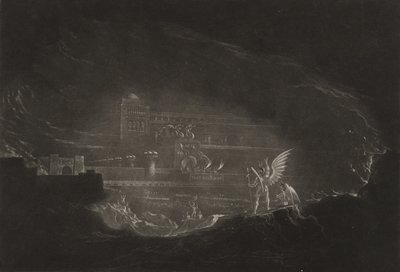 Pandemonium, ca 1827 (mezzotint) av John Martin