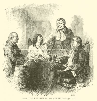 Illustration till A Tale of Two Cities av Charles Dickens av John McLenan