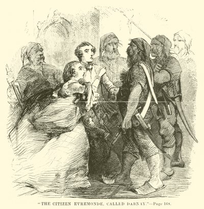 Illustration till A Tale of Two Cities av Charles Dickens av John McLenan