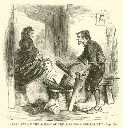 Illustration till A Tale of Two Cities av Charles Dickens av John McLenan